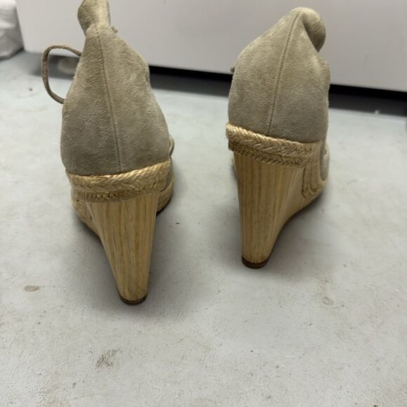 Aquazzura Tan Espadrille Wedges with Ankle Strap - TANGO LACE UP WEDGE - Picture 5 of 6